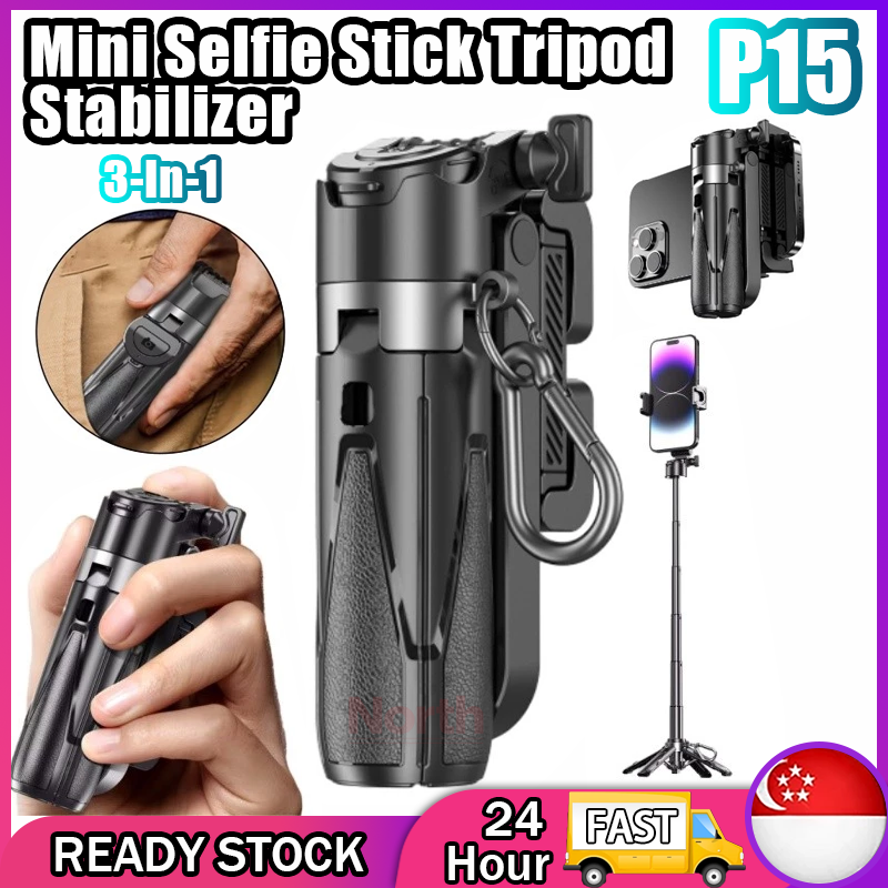 Mini Selfie Stick Tripod P15 – 3-in-1